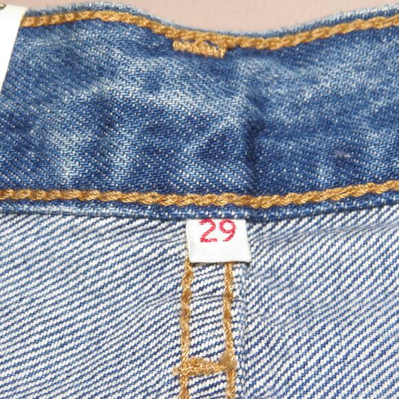 Levi’s Premium Medium Wash Denim Relaxed Straight Leg Dad Jeans - Picture 10 of 15